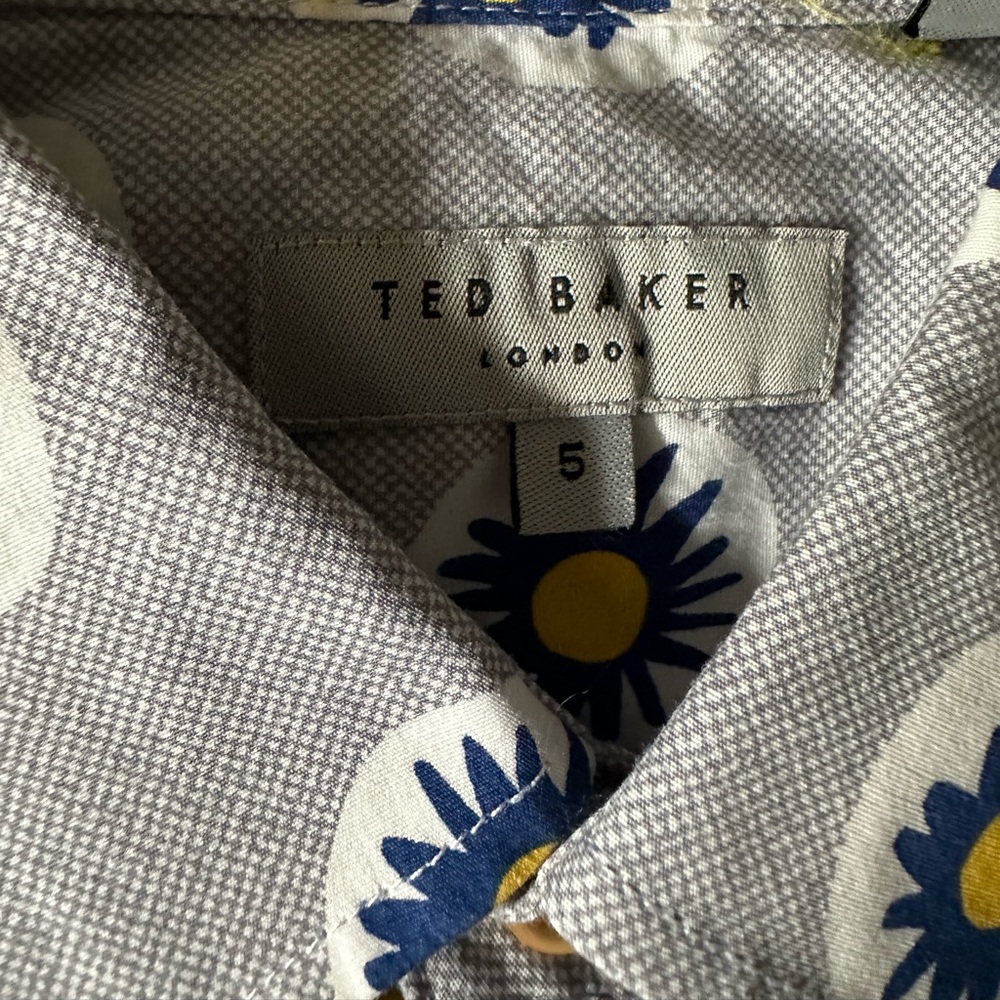 Ted Baker Patterned Button Up - Short Sleeve - image 2